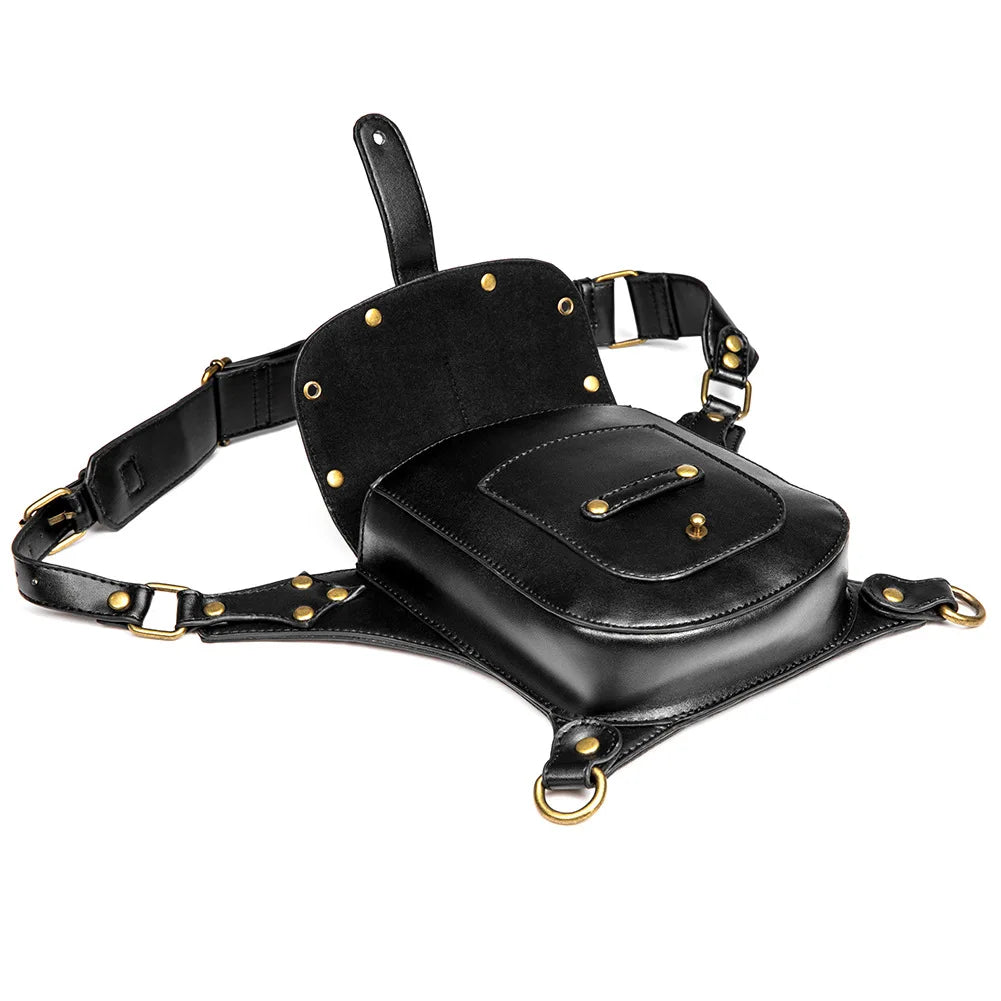 Halloween Single Shoulder Messenger Bag Punk Tactical Waist Fanny Pack
