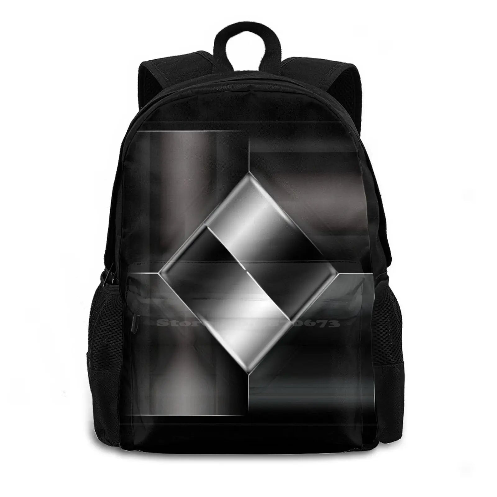 3D Print Backpack Casual Bag Modern Fantasy Lines