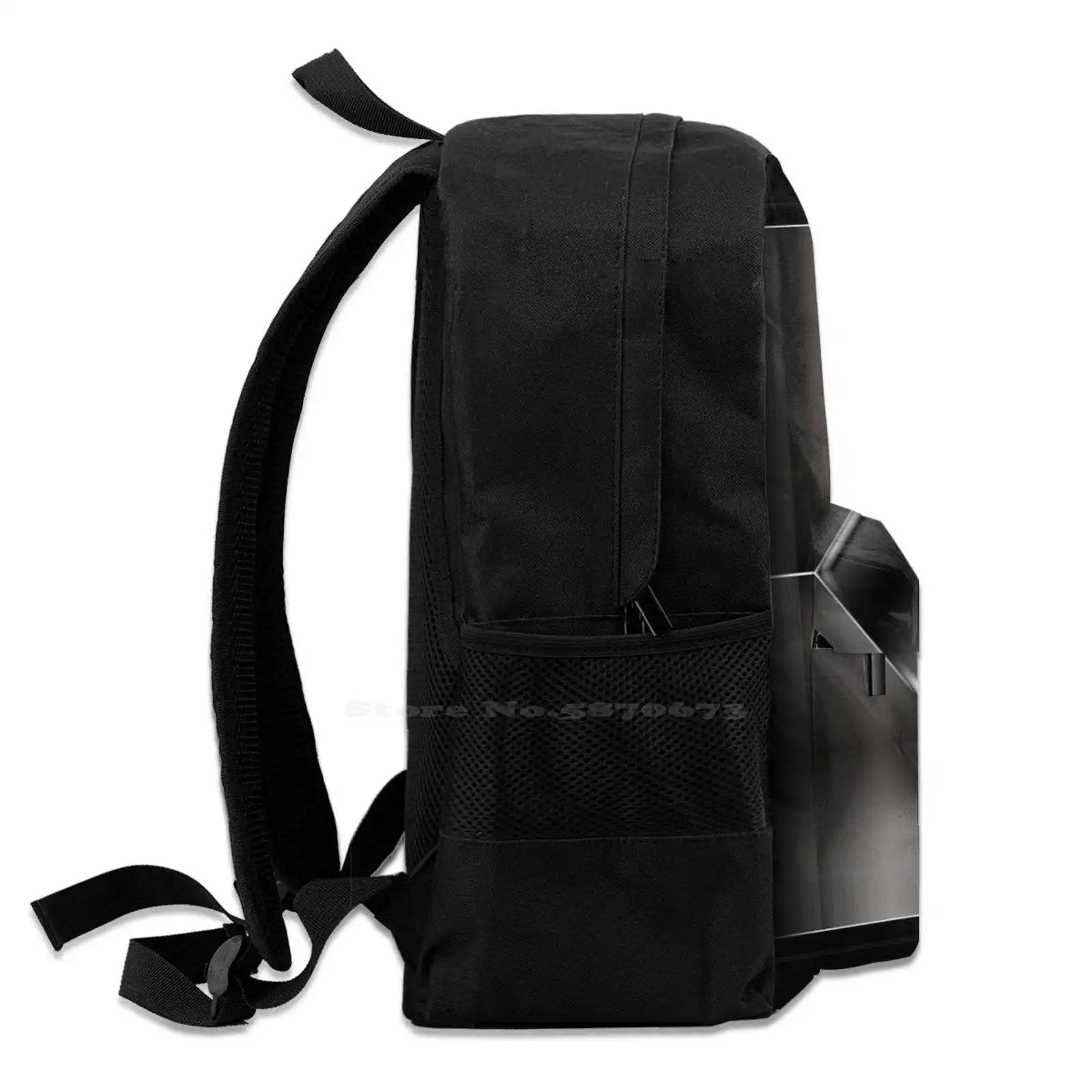3D Print Backpack Casual Bag Modern Fantasy Lines