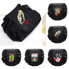 Large Capacity Lazy Cosmetic Bag for Travel