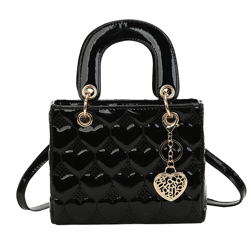 Quilted Square Handle Bag Classic Totes Women Shoulder Bags
