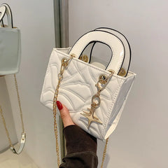 Women Mini Crossbody Bag Chain Shoulder Handbag
