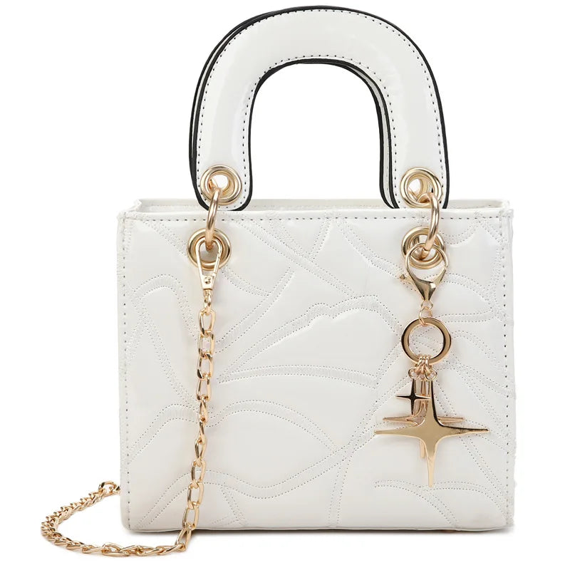 Women Mini Crossbody Bag Chain Shoulder Handbag