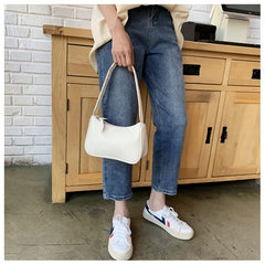 Retro Pu Leather Shoulder Handbag Clutch Mobile Phone Bag
