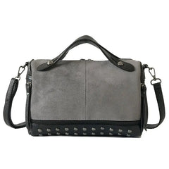 European American Shoulder Bag Rivet Travel Bag