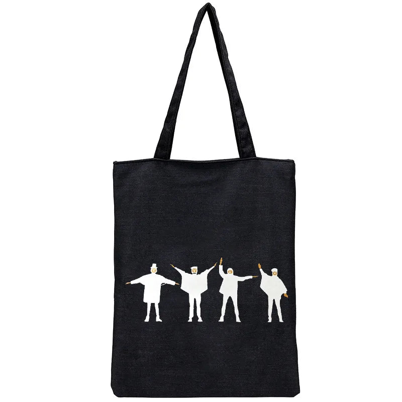 Cartoon Messenger Bag Reusable Shopping Hot Canvas Women Bags