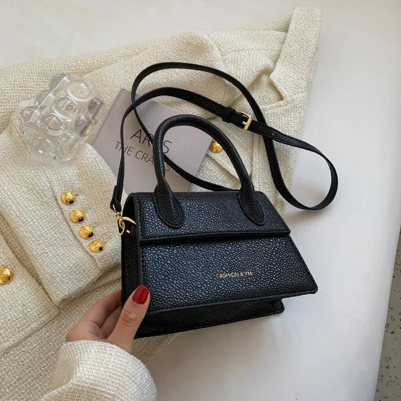 Small Size Single Handle Clutch Bag for Woman Crossbody Messenger Bag