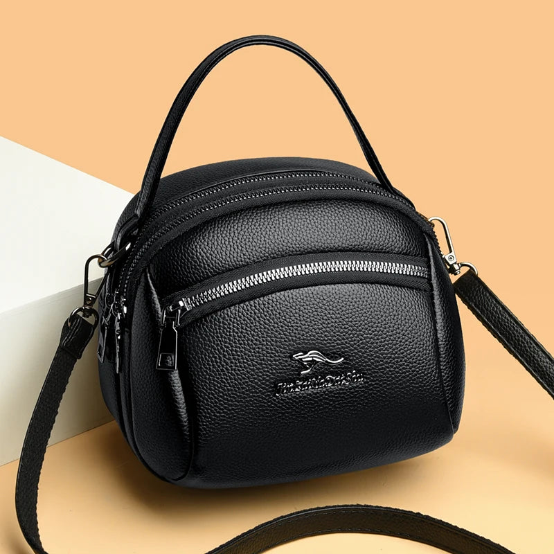 High PU Mini Crossbody Bag Multi-Layer Classic Purses and Handbags