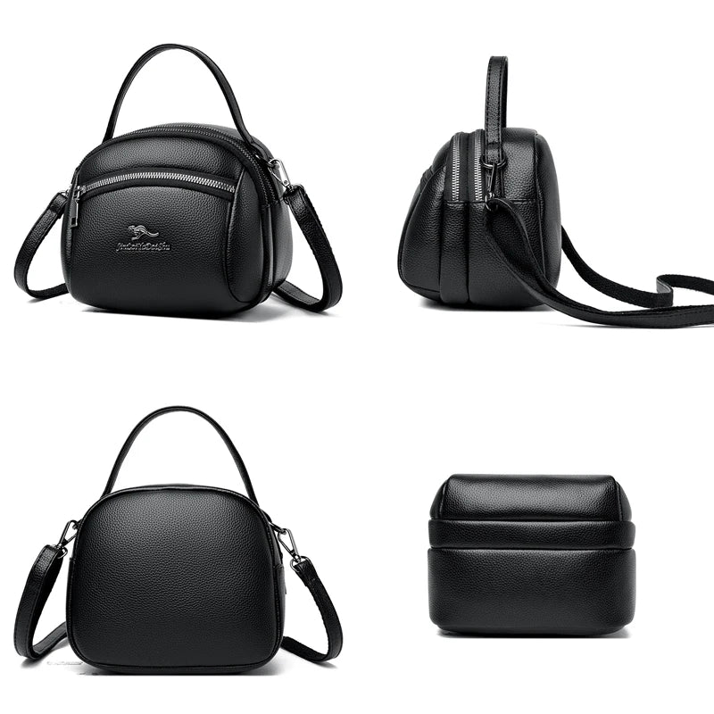 High PU Mini Crossbody Bag Multi-Layer Classic Purses and Handbags