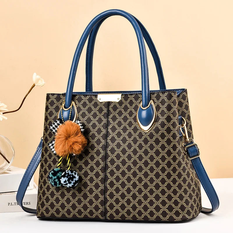 Middle-Aged Mother Bag Large-Capacity Crossbody Bag