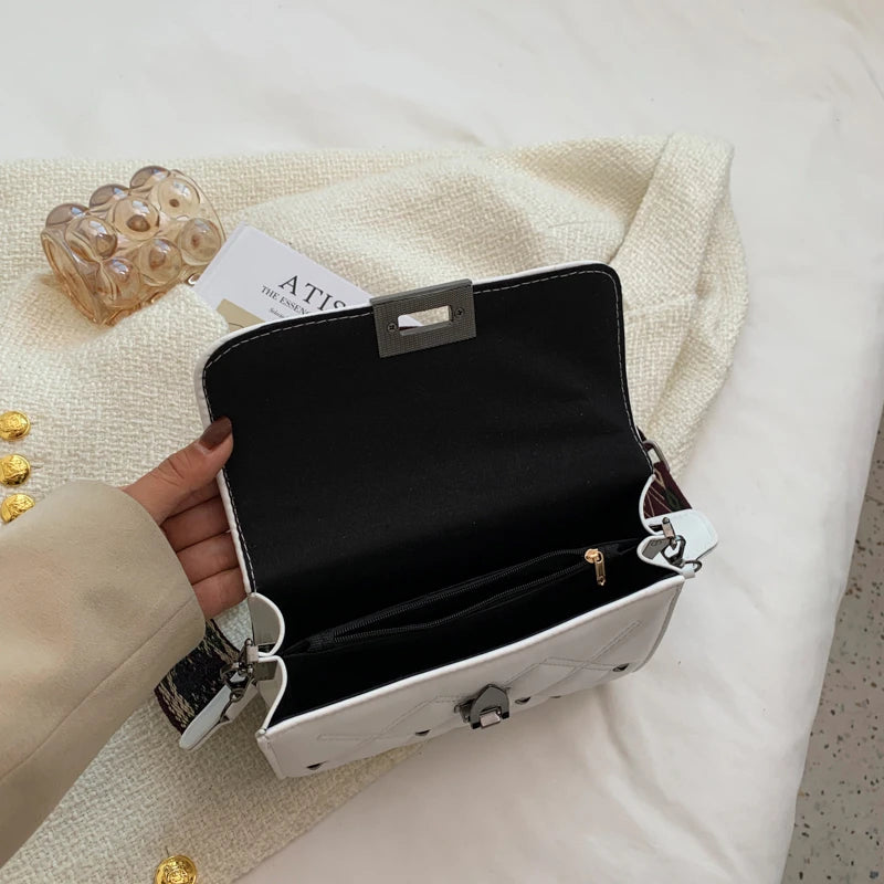 Summer High Shoulder Messenger Bag Small Square Bags