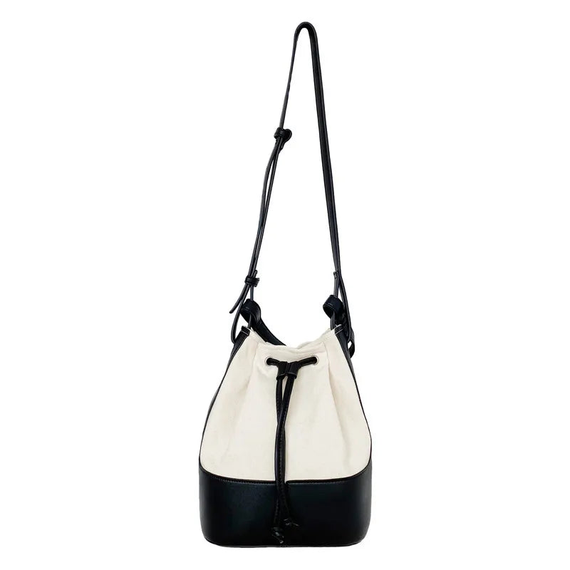 Canvas Bucket Bag Crossbody Bags Shopping Bags
