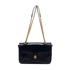 Large PU Leather Shoulder Bag Chains Messenger Handbag Women Ladies