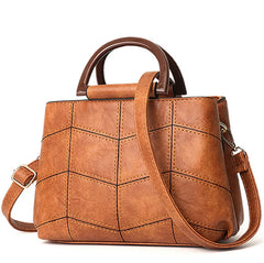 Women Leather Bags Set PU Handbag