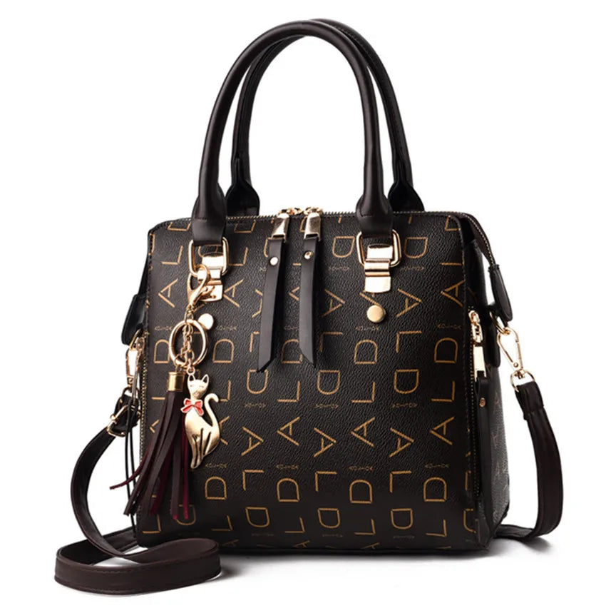 Leather Tote Bag for Women Ladies Handbag