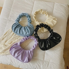 French Cloud Pleated Shoulder Bag Armpit Clutch