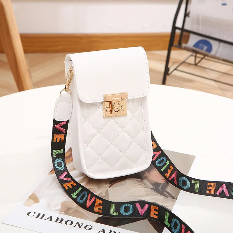 Embroidered Mini Cross-body Bag for Women