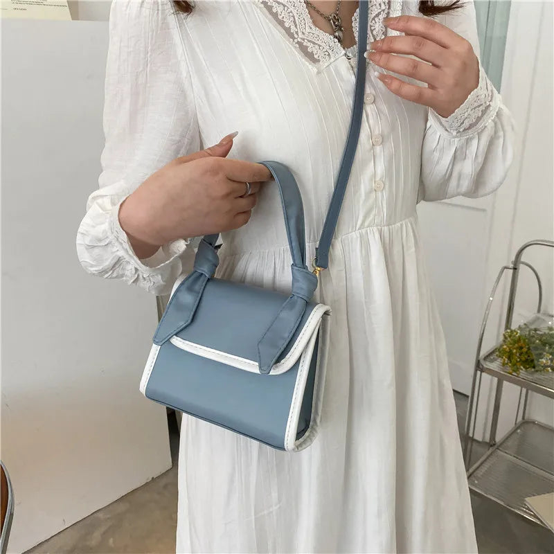 Women's Small Crossbody Square Bag Spring Summer Casual Shoulder Bag