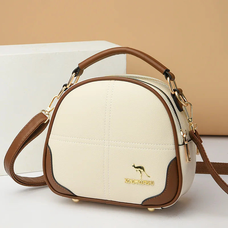Circular Shoulder Crossbody Bag for Women