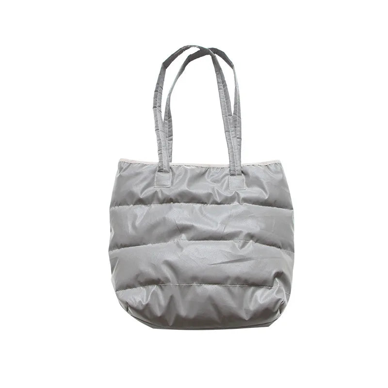 Women's Laser Tote Shoulder Bag Large Shopping Purse