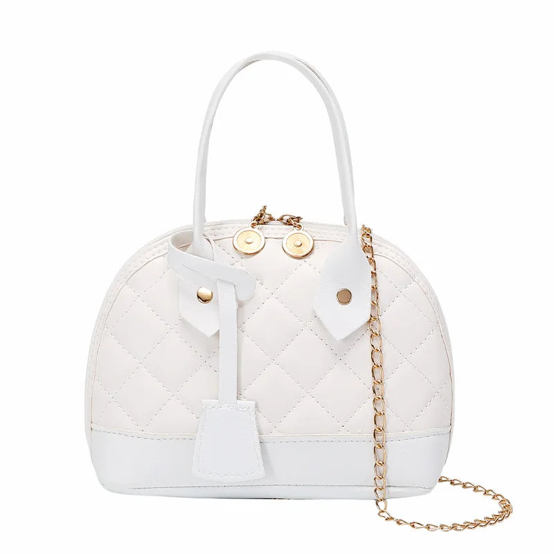 Women's Shell Crossbody Bag Zipper Shoulder Messenger Bag