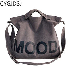 Canvas Crossbody Shoulder Bag for Women