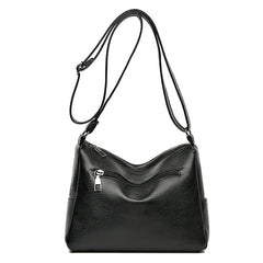 Women's PU Leather Messenger Bag Classic Retro Shoulder Bag
