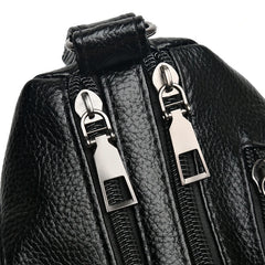 Women's PU Leather Messenger Bag Classic Retro Shoulder Bag