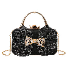 Sequined Clutch Bowknot Wedding Evening Bag