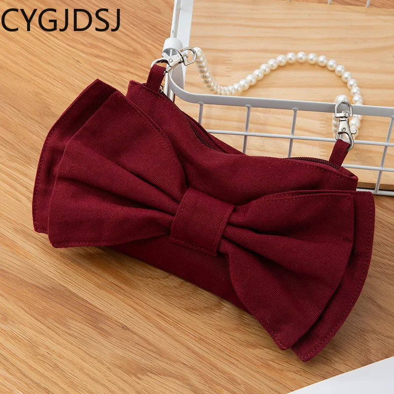 Canvas Shoulder Bag for Women Ladies Handbag Side Bag Sac A Main Femme