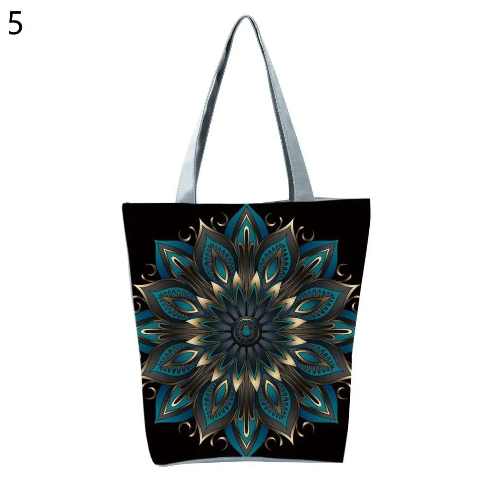Bohemia Ethnic Print Large Capacity Shoulder Bag