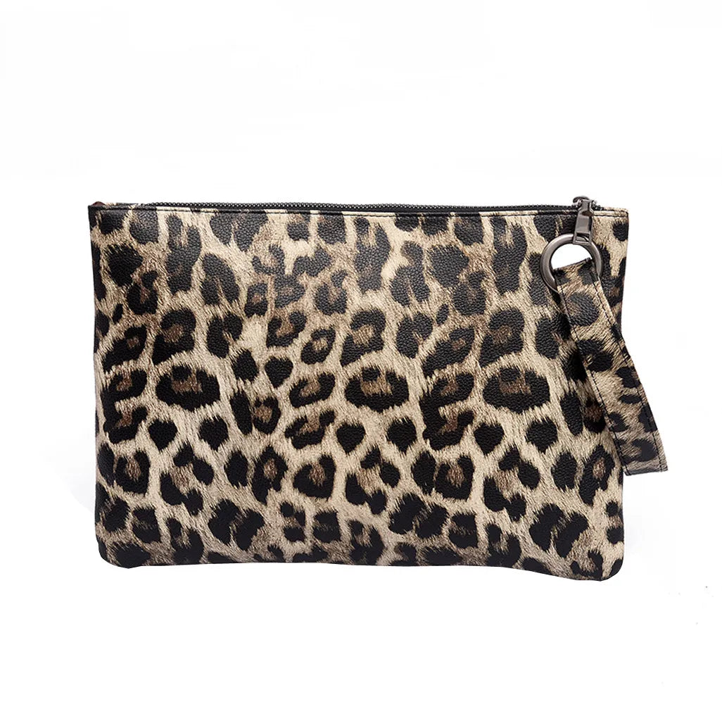 Retro Leopard Crossbody Bag for Women