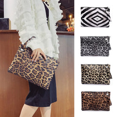 Retro Leopard Crossbody Bag for Women
