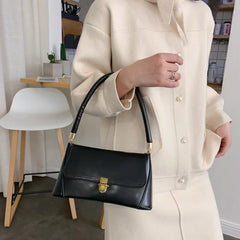 Women's Vintage Top Handle Bag, PU Leather