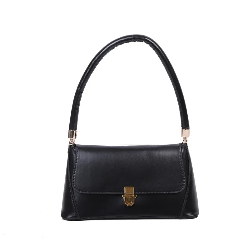 Women's Vintage Top Handle Bag, PU Leather