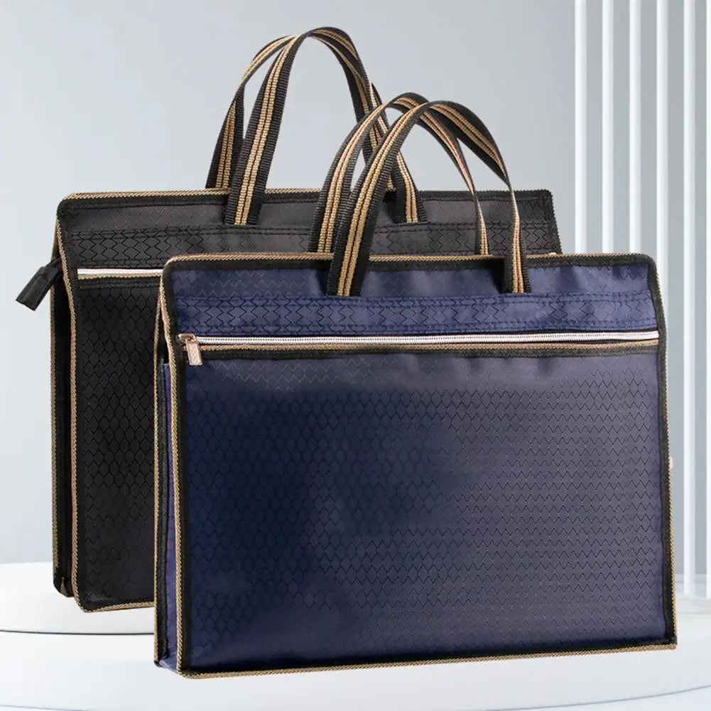 Waterproof Briefcase Large Capacity Document Handbag
