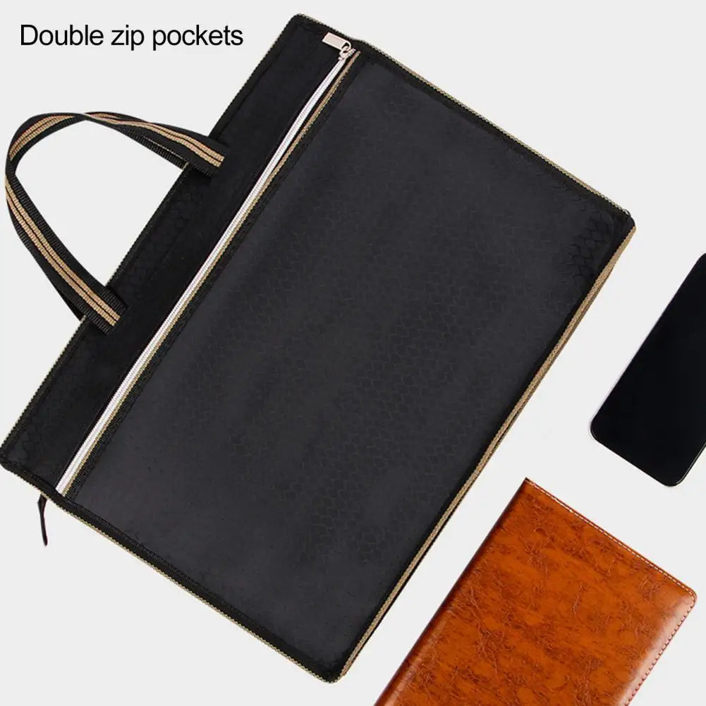 Waterproof Briefcase Large Capacity Document Handbag
