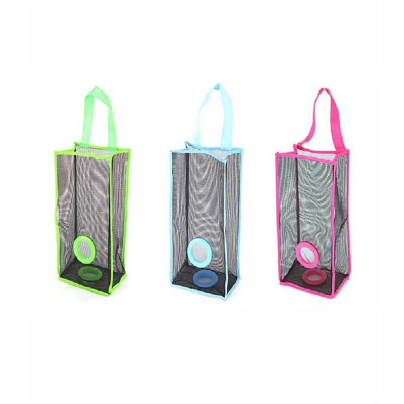 Hanging Kitchen Garbage Bag Storage Retro