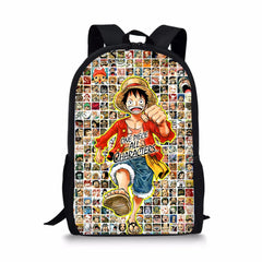 HaoYun Anime Kids Backpack Party Pattern School Book Bag