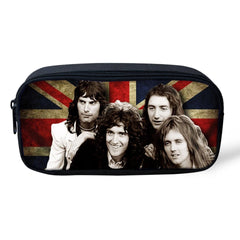 HaoYun Pencil Case Queen Band Printing Primary Students Pen Bags