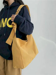 Harajuku Casual Women Shopper Canvas Tote Bag Large Capacity Shoulder Bag