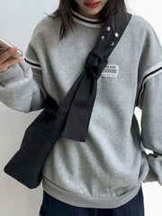 Harajuku Casual Women Shopper Canvas Tote Bag Large Capacity Shoulder Bag