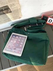 Harajuku Casual Women Shopper Canvas Tote Bag Large Capacity Shoulder Bag