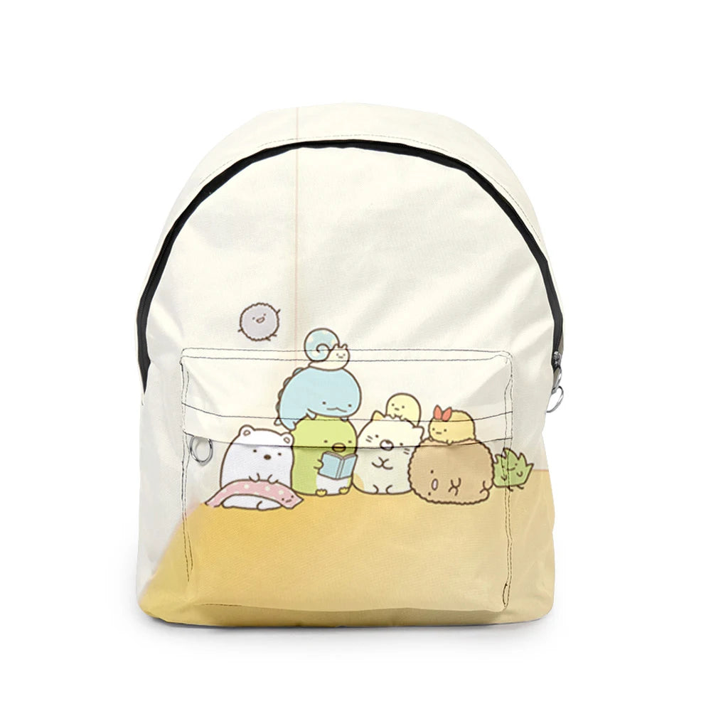 Harajuku Sumikkogurashi Mini School Backpacks, Waterproof Travel Bags