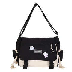 Harajuku Handbags Large Capacity Student Tutorial Bag Hit Ladies Messenger Pouch