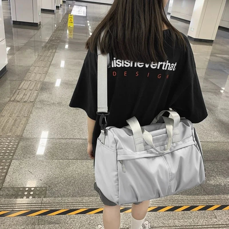 Harajuku Techwear Nylon Sling Gothic Crossbody Bag