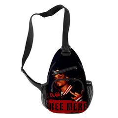 Harajuku 42 DUGG 3D Print Chest Bag Waterproof Crossbody Streetwear