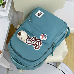 Harajuku Women's Backpack Student Schoolbags Large Capacity Nylon Bags