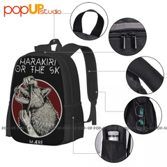 Harakiri For The Sky Backpack Large Capacity Bookbag