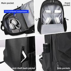 Men's Waterproof Backpack Large Capacity Multifunctional Laptop Bag